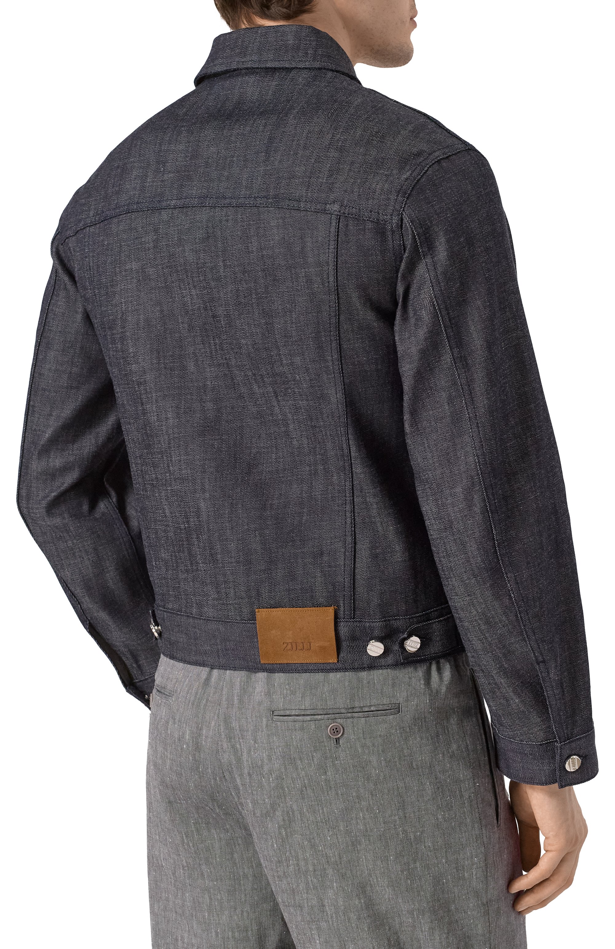 Джинсовая куртка ZILLI, арт. JPKB01M012522004R, фото 4