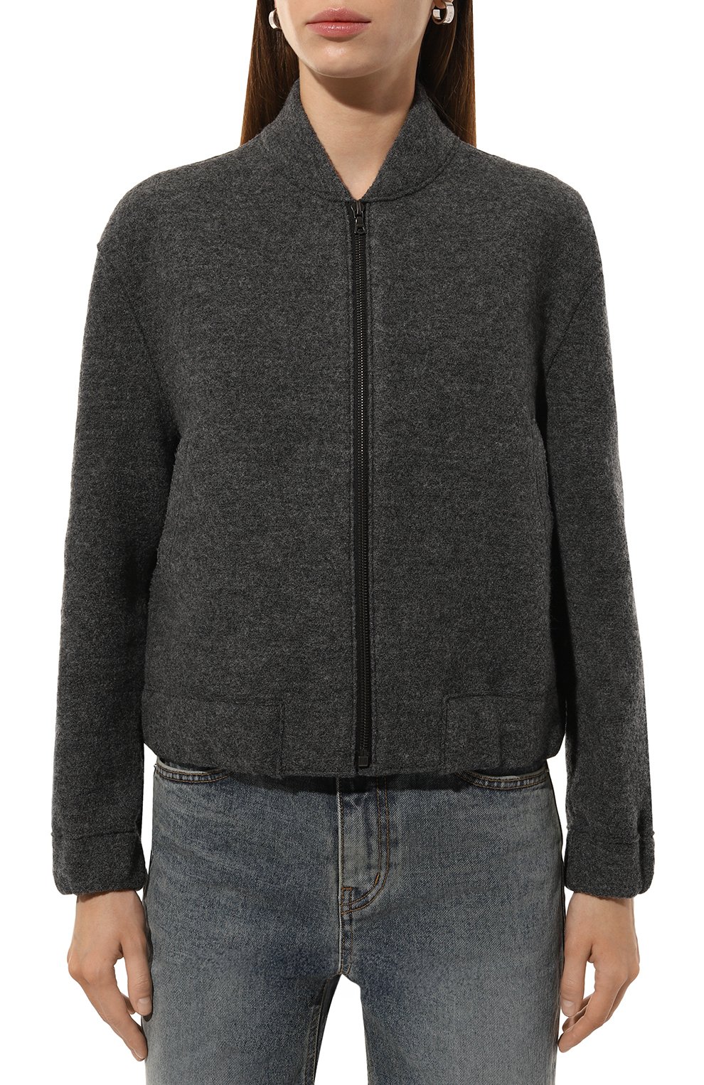 Шерстяной бомбер HARRIS WHARF LONDON, арт. A3420MLC, фото 3