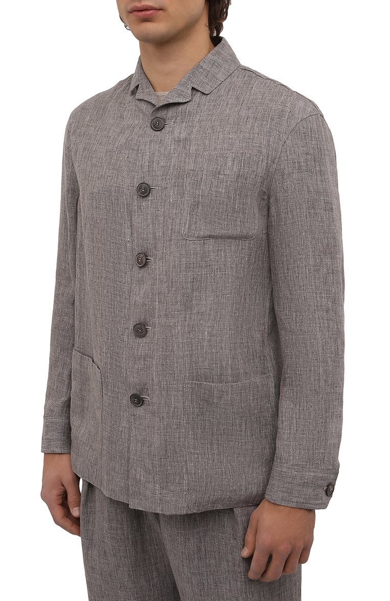 Льняной костюм GIORGIO ARMANI, арт. 2SGAV02Z/T0362, фото 2