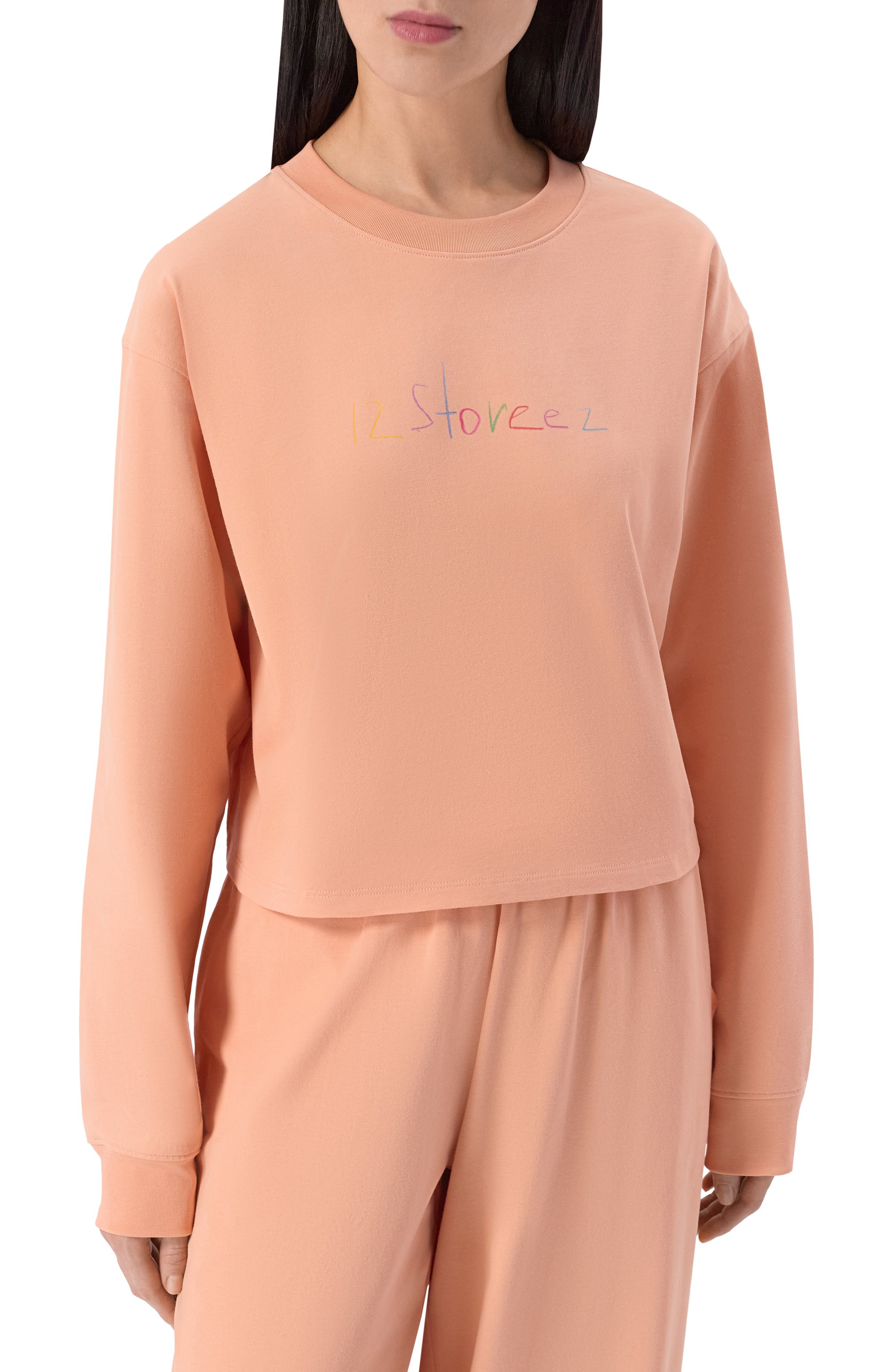 Хлопковый свитшот 12 STOREEZ, арт. 137779, фото 3