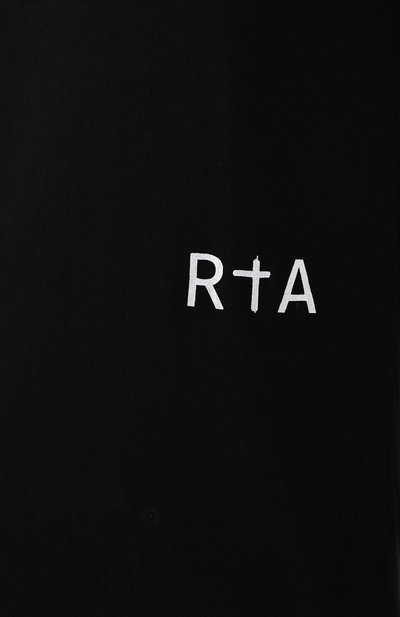 Хлопковая футболка RTA, арт. MH9347-7121BLK, фото 5
