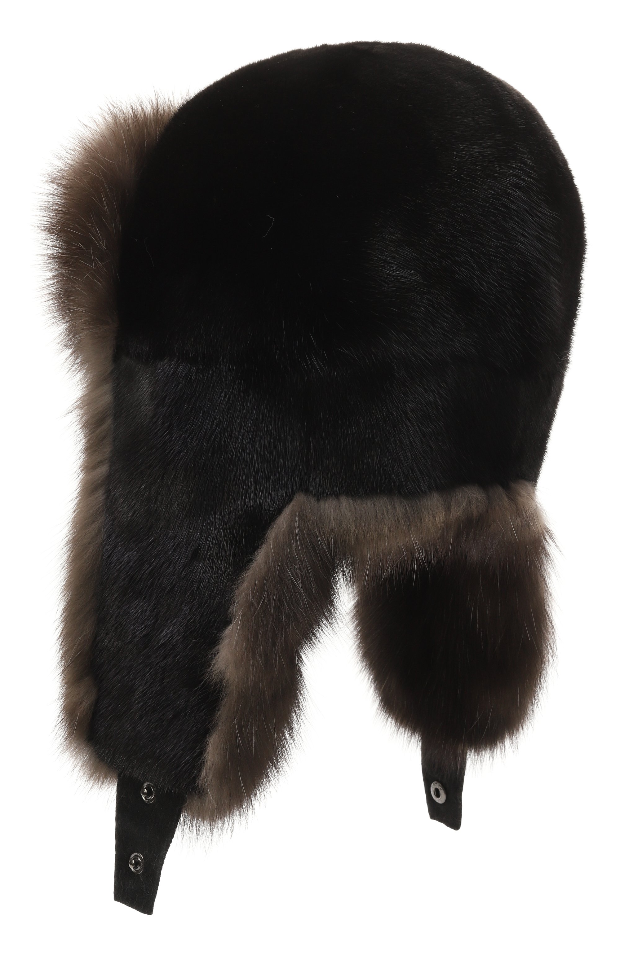 Меховая шапка-ушанка из норки и соболя VICTORIA KUSENKOVA, арт. 332803304235, фото 2