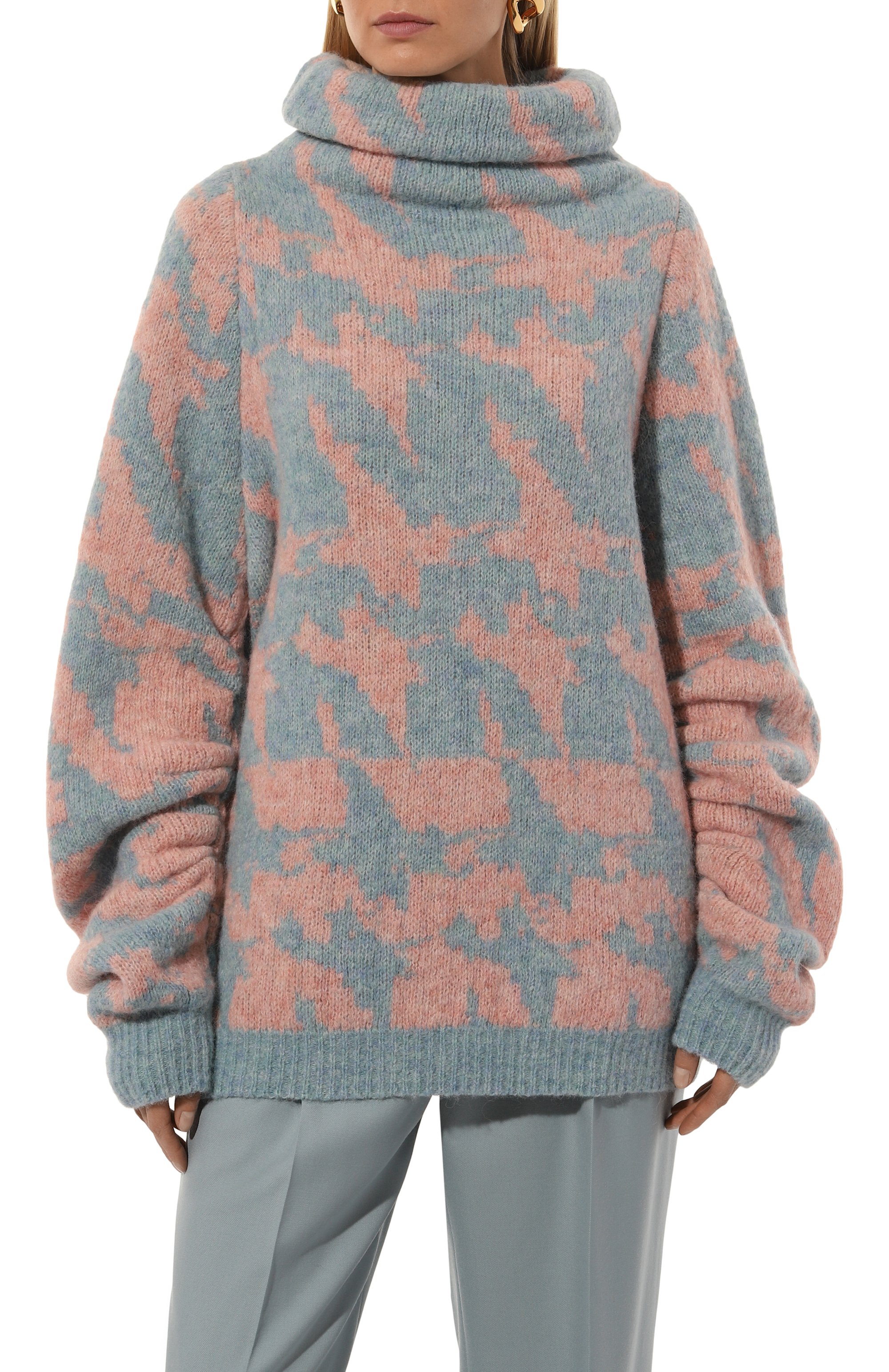 Шерстяной свитер DRIES VAN NOTEN, арт. 242-011229-9709, фото 3