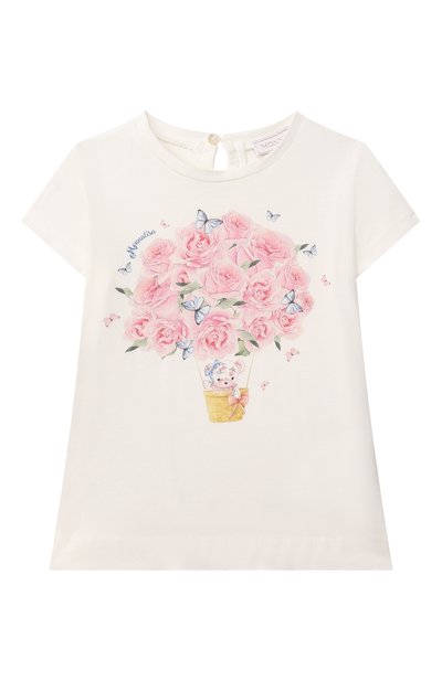 Хлопковая футболка MONNALISA, арт. 399606., фото 1