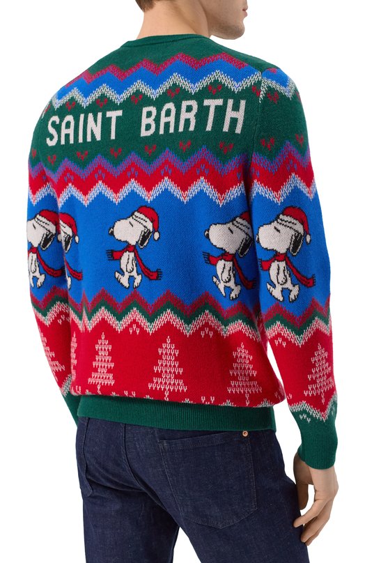 Джемпер из шерсти и вискозы MC2 Saint Barth HER0N P/00047G Разноцветный  HER0N P/00047G Фото 4
