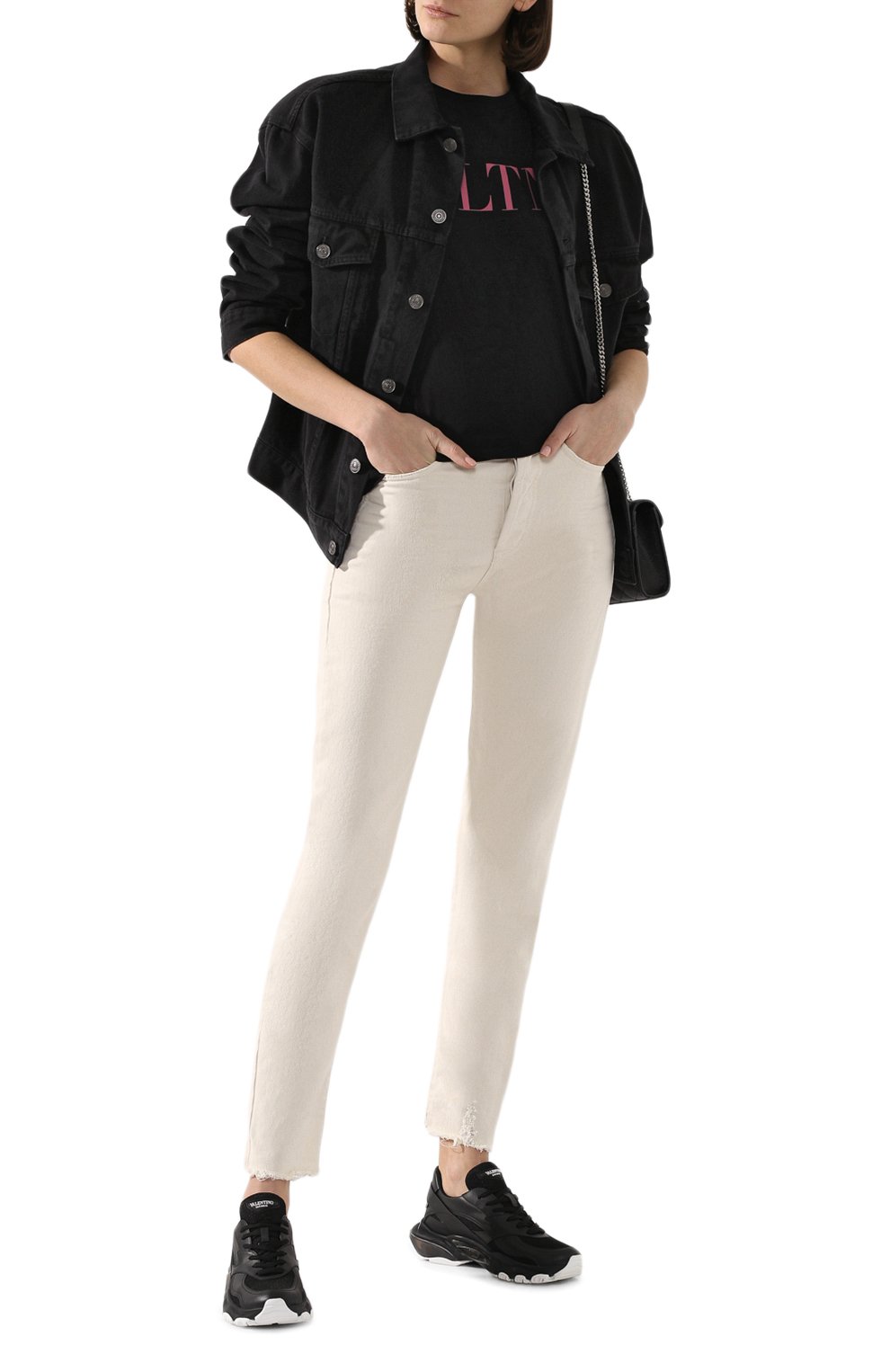 Хлопковая футболка VALENTINO, арт. TB3MG07D3V6, фото 2