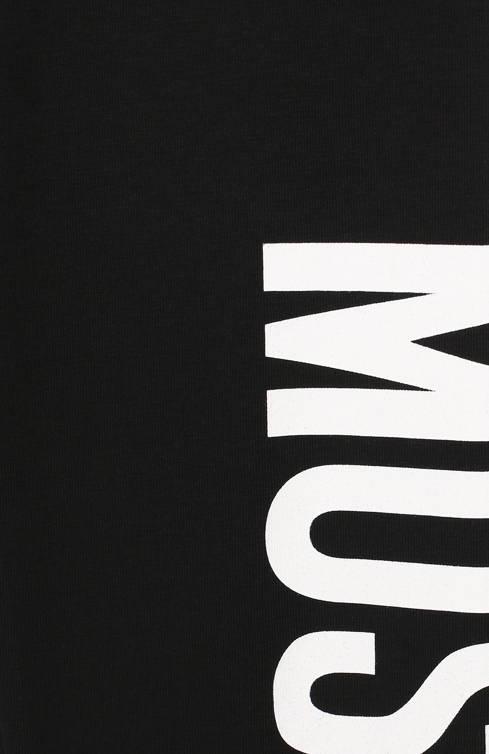 Хлопковые леггинсы MOSCHINO черного цвета по цене 4750 руб., арт. H1P02R/LBA00/4A-8A, фото 3 Хлопковые леггинсы MOSCHINO, арт. H1P02R/LBA00/4A-8A, фото 3