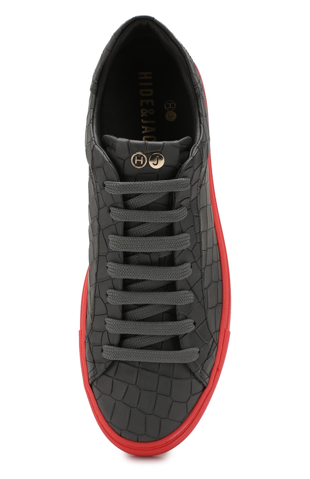 Кожаные кеды HIDE AND JACK, арт. NBKLDGRRED, фото 5