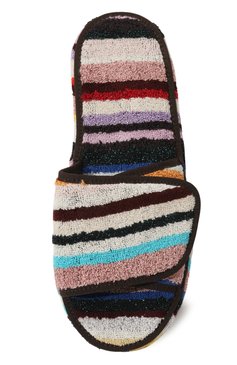 Мужского текстильные домашние туфли MISSONI разноцветного цвета, арт. 1C30G00024/100 | Фото 6 (Материал внешний: Текстиль; Материал сплава: Проставлено; Нос: Не проставлено; Материал внутренний: Текстиль; Мужское Кросс-КТ: тапочки-обувь)