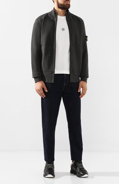 Хлопковая толстовка STONE ISLAND, арт. 711561620, фото 2