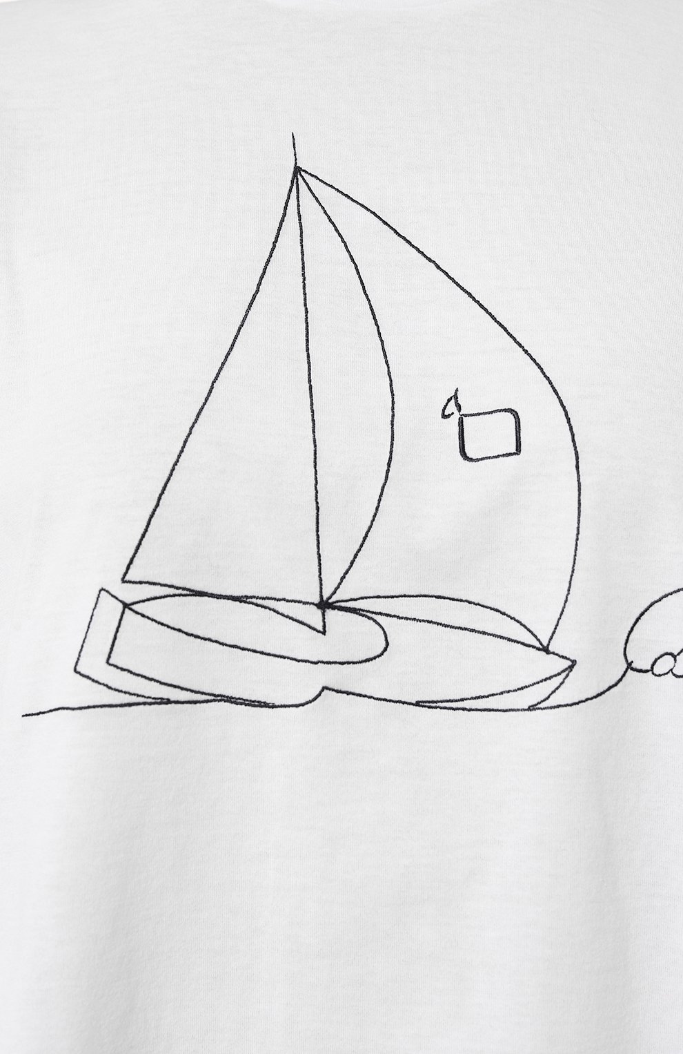 Хлопковая футболка COLOMBO, арт. TS00386/RIC, фото 5