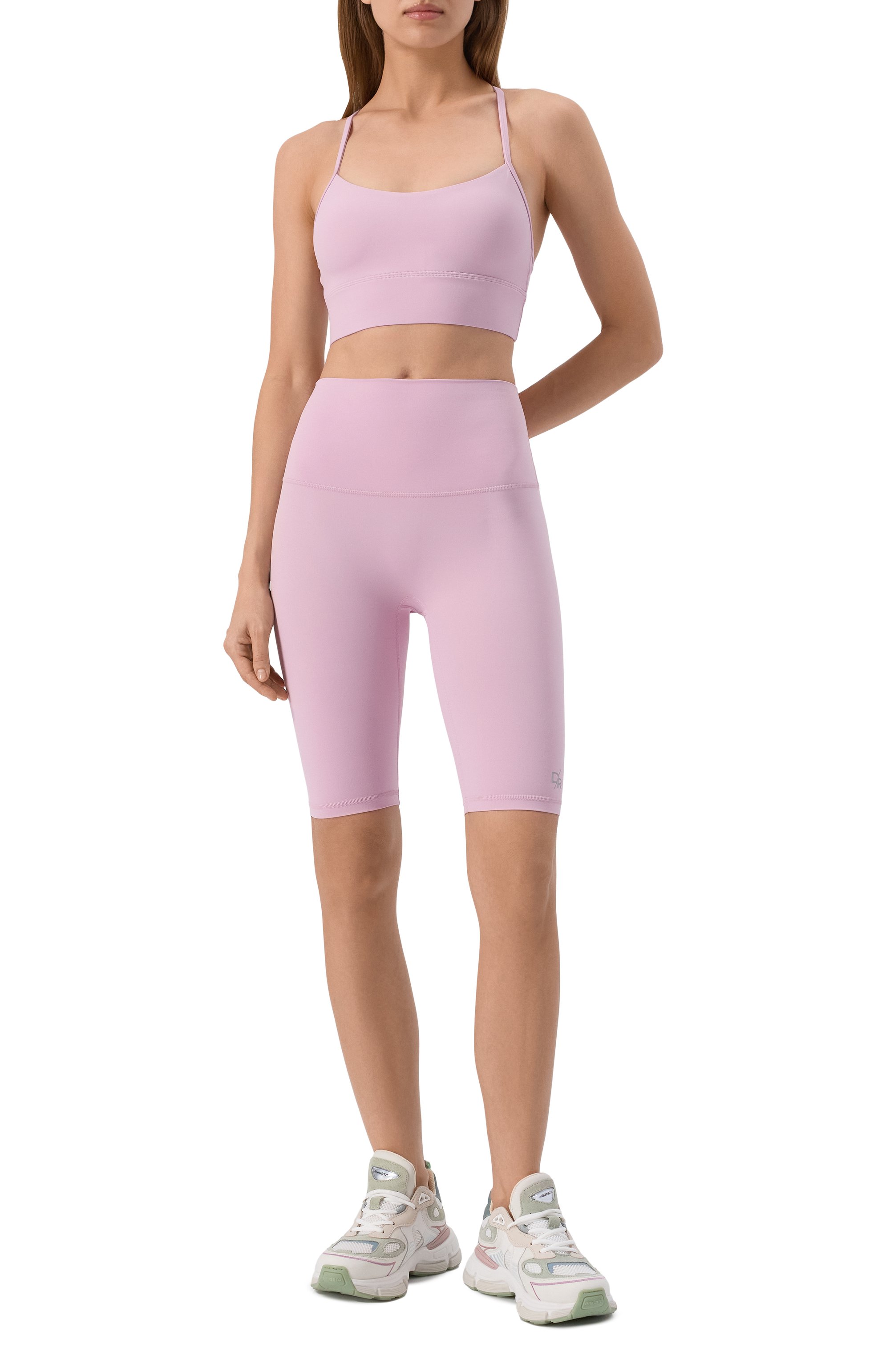 Шорты DAILY REMINDER розового цвета по цене 9680 руб., арт. S003-BM, фото 2 Шорты DAILY REMINDER, арт. S003-BM, фото 2