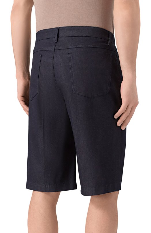 Хлопковые шорты MVST M26.CSM.T402/T38BK Синий  M26.CSM.T402/T38BK Фото 4