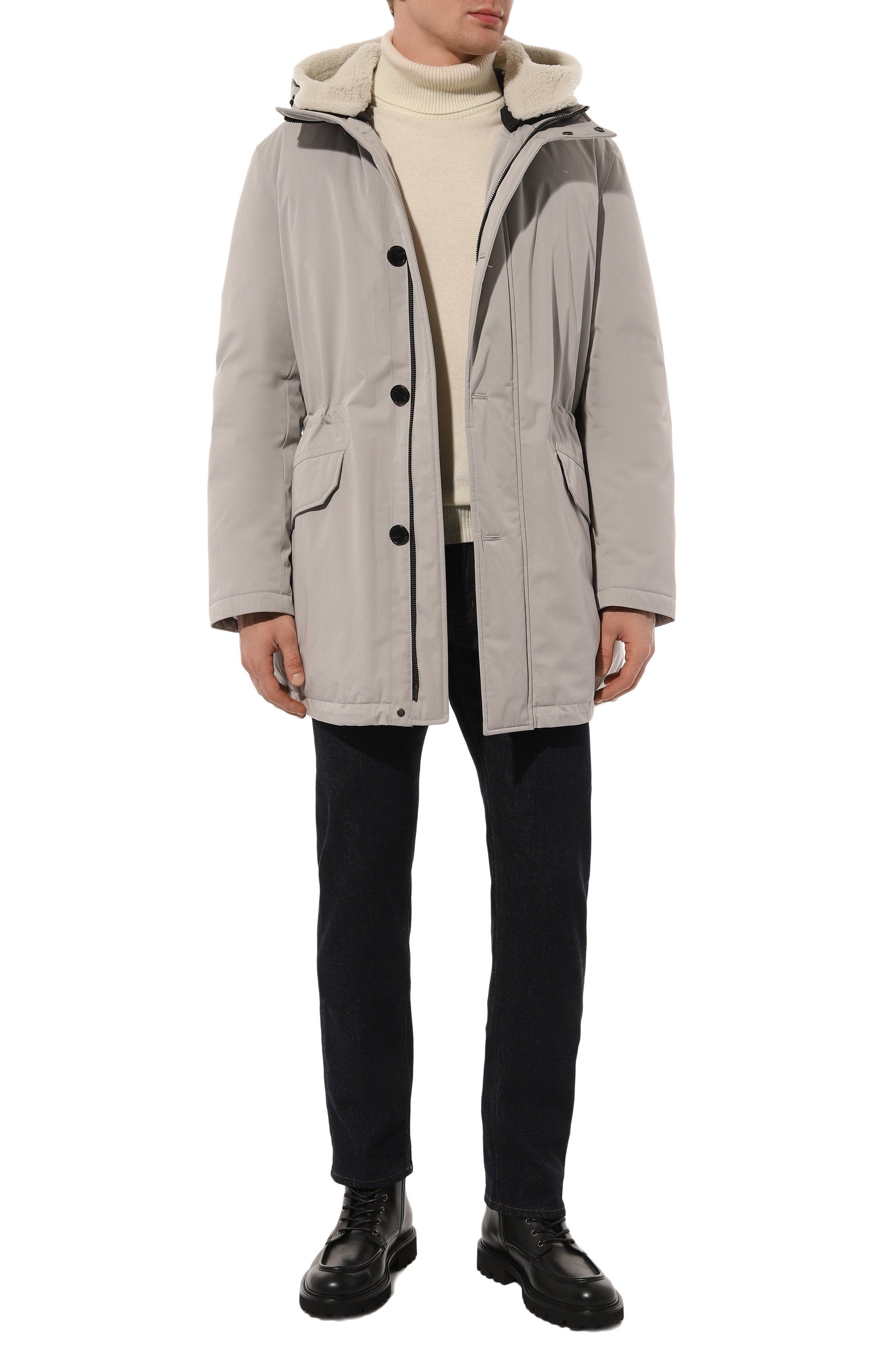 Пуховая парка YVES SALOMON, арт. 25WHM03490K18W, фото 2