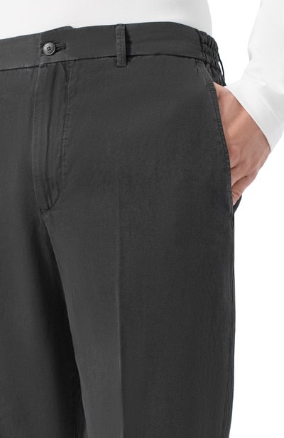 Брюки из хлопка и льна PREMIATA, арт. PA1058, фото 5