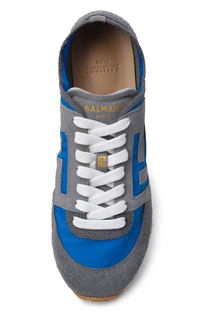 Комбинированные кроссовки racer 45 BALMAIN, арт. GM1VI408/TYHC, фото 5