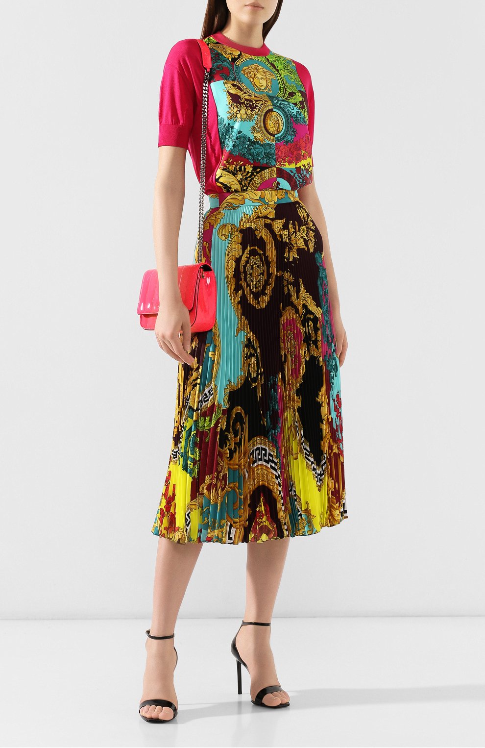 Пуловер из смеси шелка и хлопка VERSACE, арт. A83784/A230373, фото 2