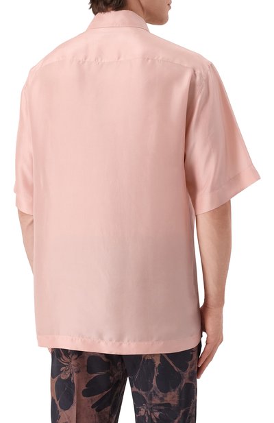 Шелковая рубашка DRIES VAN NOTEN, арт. 251-020706-1198, фото 4