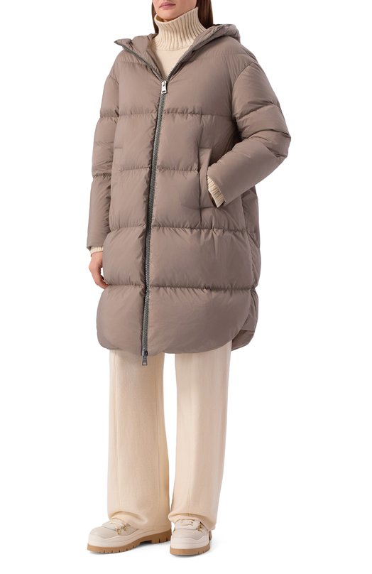 Пуховик Herno PI002210D/19288 Бежевый  PI002210D/19288 Фото 2