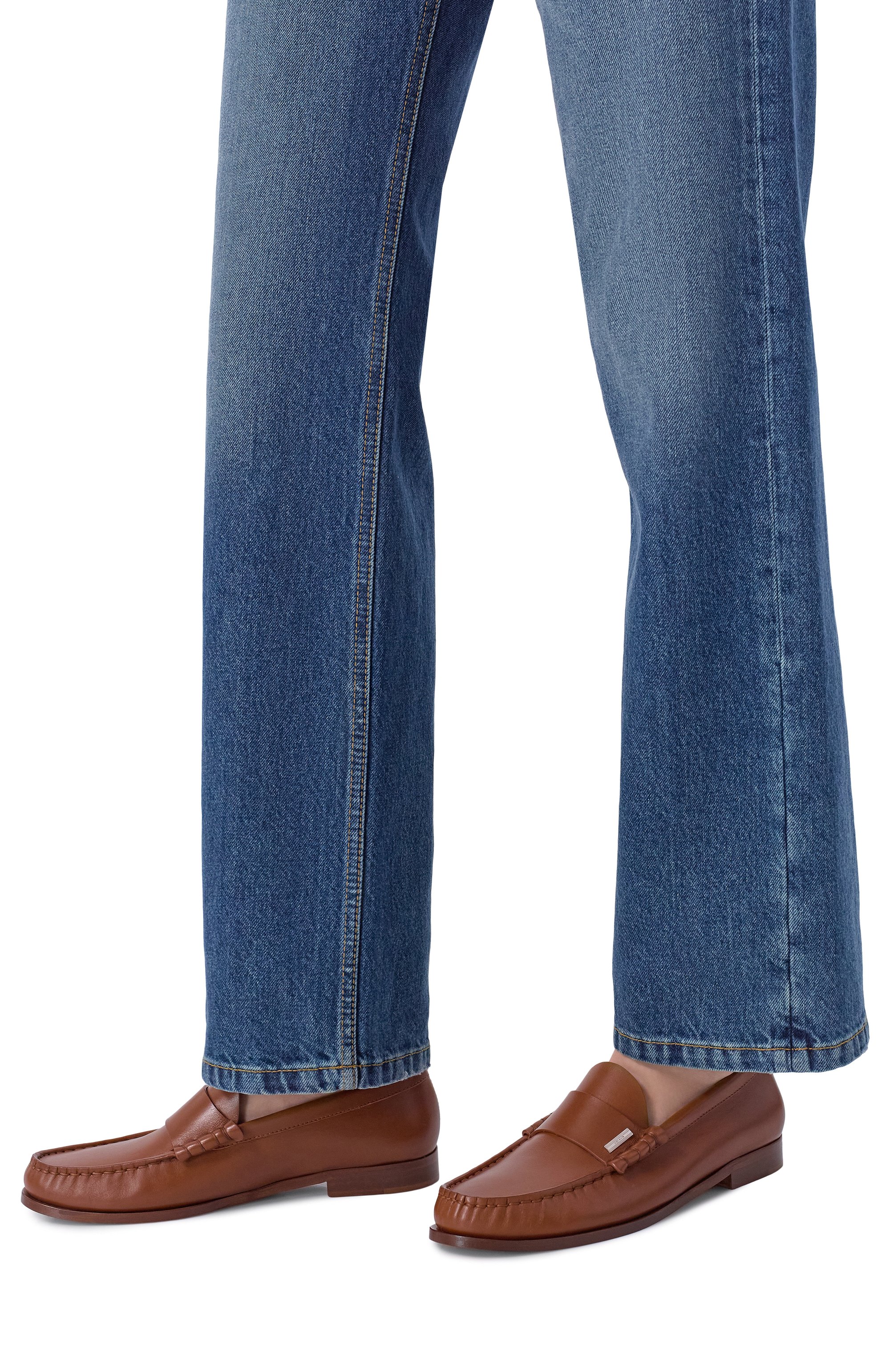 Кожаные лоферы KITON, арт. D61805N0100617, фото 2