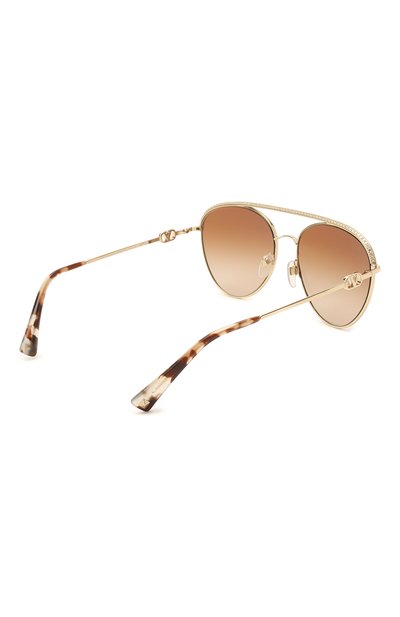 Солнцезащитные очки VALENTINO коричневого цвета по цене 37250 руб., арт. 2048-300313, фото 4 Солнцезащитные очки VALENTINO, арт. 2048-300313, фото 4