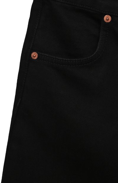 Джинсы MM6 черного цвета по цене 18300 руб., арт. M60451/MM03S, фото 3 Джинсы MM6, арт. M60451/MM03S, фото 3