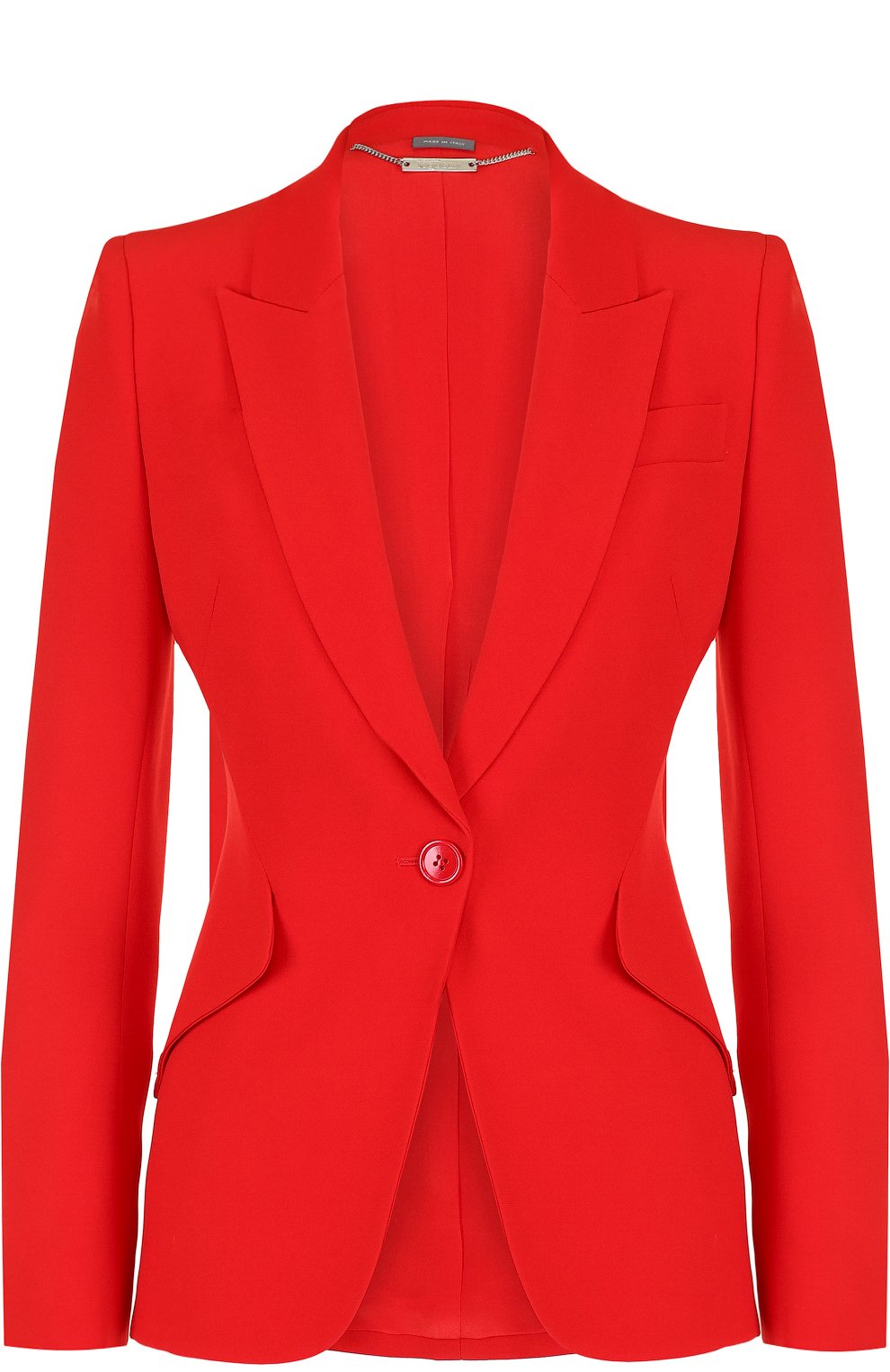 Жакет ALEXANDER MCQUEEN красного цвета по цене 179500 руб., арт. 358166/QLE40, фото 1 Жакет ALEXANDER MCQUEEN, арт. 358166/QLE40, фото 1