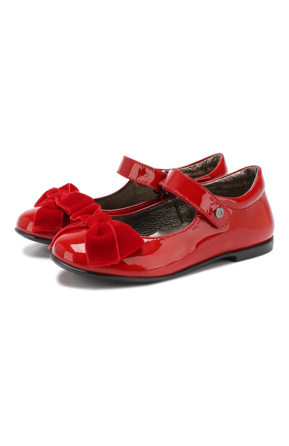 Лаковые туфли с застежкой велькро NATURINO, арт. 0012014188/01/27-29, фото 1