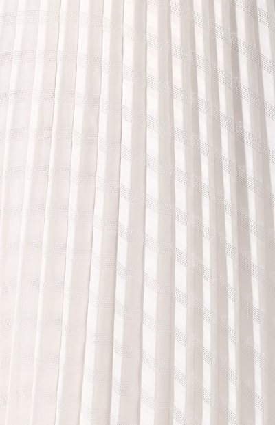 Плиссированная юбка VICTORIA, VICTORIA BECKHAM белого цвета по цене 44850 руб., арт. 2220WSK001017A, фото 5 Плиссированная юбка VICTORIA, VICTORIA BECKHAM, арт. 2220WSK001017A, фото 5