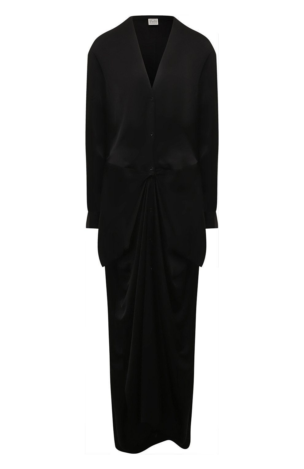 Платье из вискозы TOTEME, арт. 242-WRD1730-FB0160, фото 1