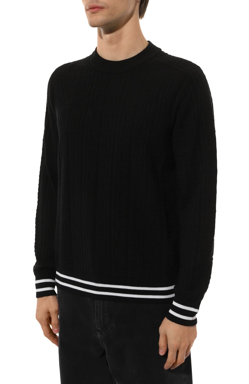 Шерстяной джемпер BALMAIN, арт. DH1KD106/KH02, фото 3