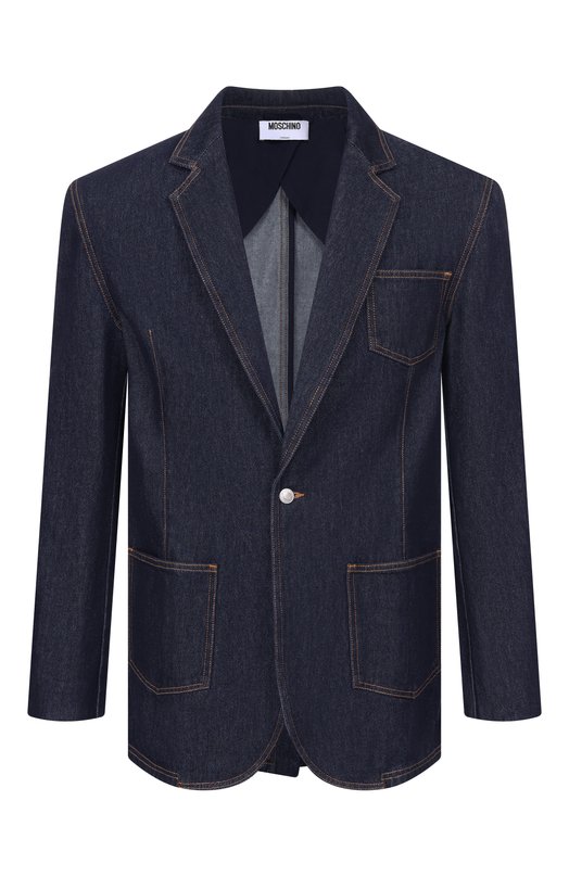Джинсовый пиджак Moschino A0517/0243 Синий A0517/0243
