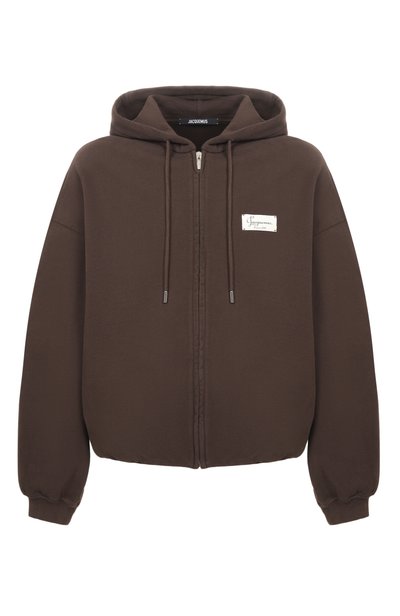 Мужской хлопковая толстовка JACQUEMUS, арт. 26HH0U00314/AJ00325