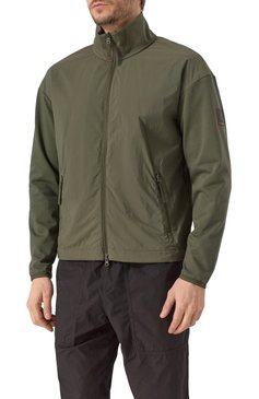 Мужской комбинированная толстовка BOGNER FIRE+ICE хаки цвета, арт. 84478576 | Фото 3 (Рукава: Длинные; Материал внешний: Хлопок, Синтетический материал; Длина (для топов): Стандартные; Мужское Кросс-КТ: Толстовка-одежда; Стили: Милитари)