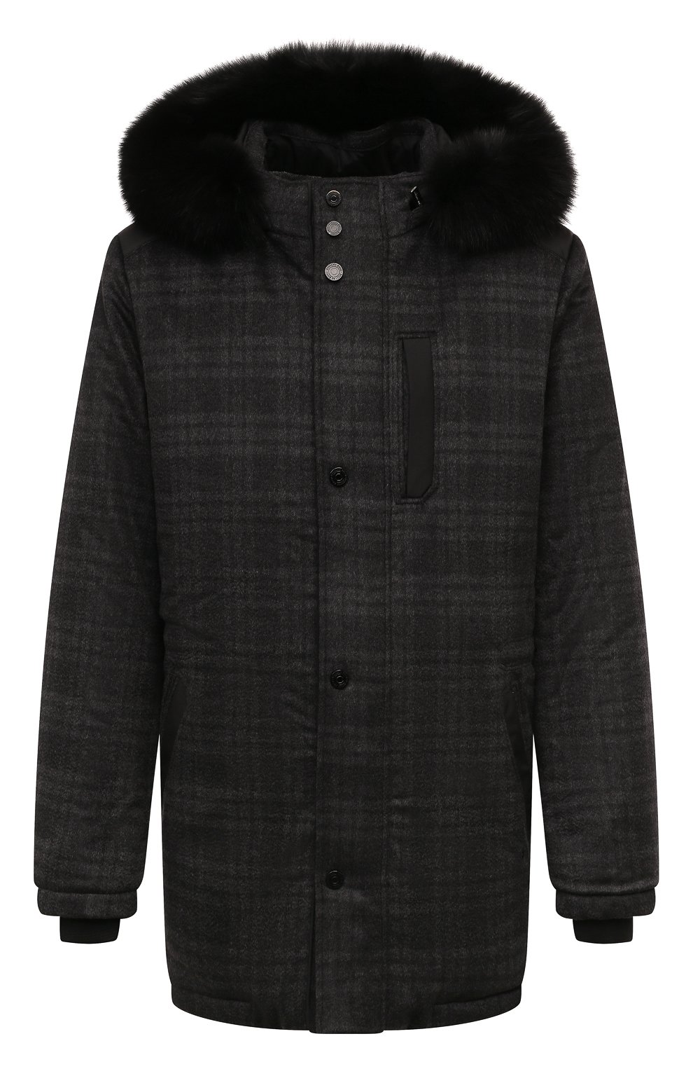 Пуховая куртка с отделкой из лисицы STEFANO RICCI, арт. MDJ2300190/C067HC, фото 1