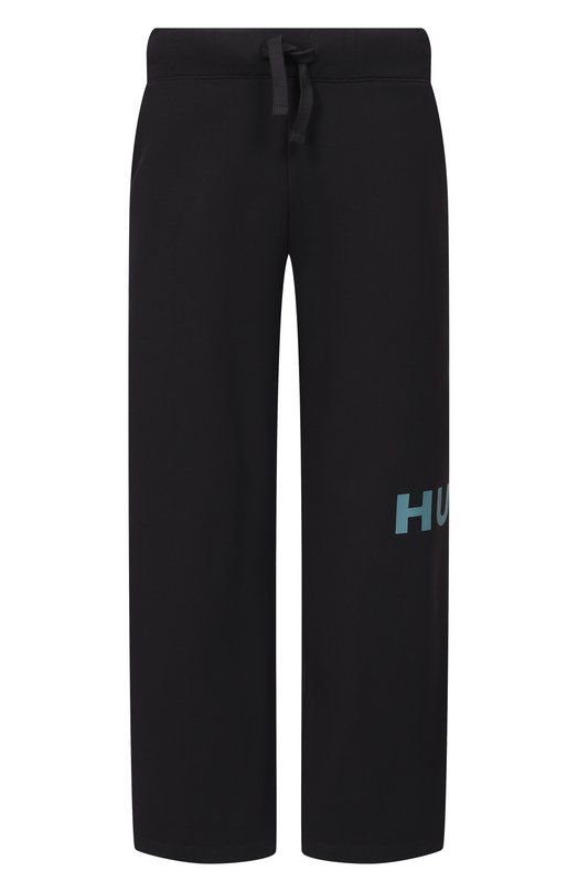 Хлопковые брюки HUGO Blue 50552487 Чёрный 50552487