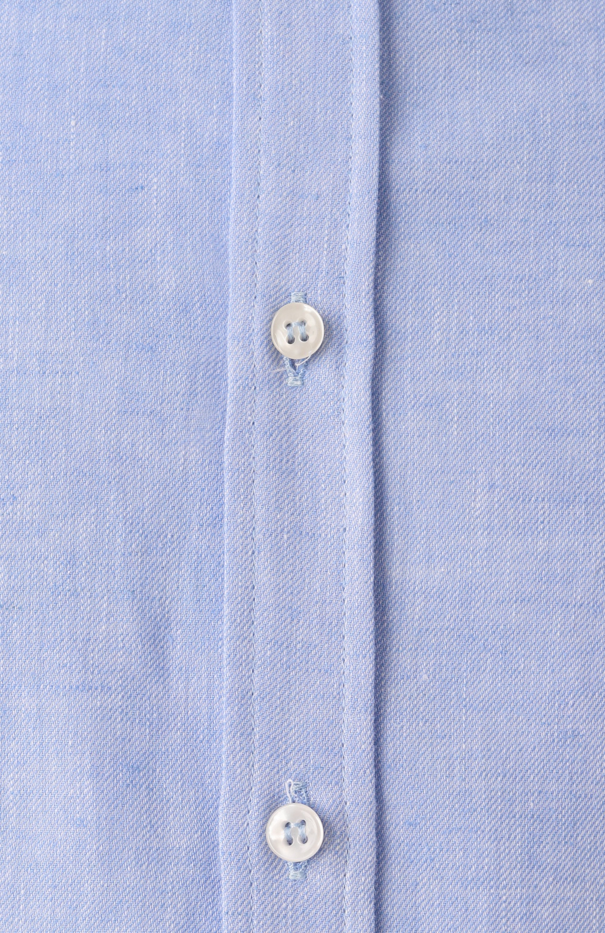 Рубашка из хлопка и льна PAUL&SHARK, арт. 14313102CF, фото 6