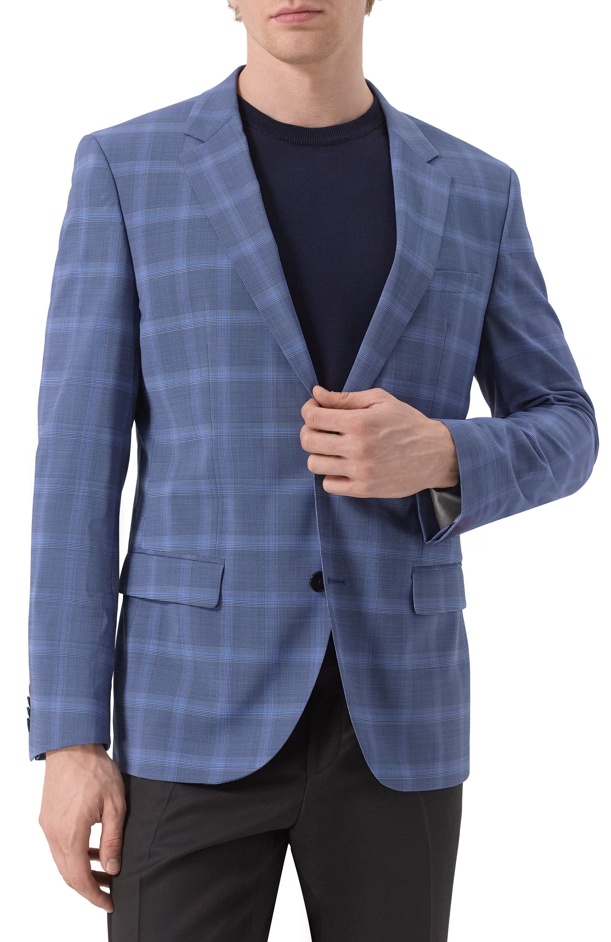 Однобортный пиджак HUGO, арт. 50538353, фото 4