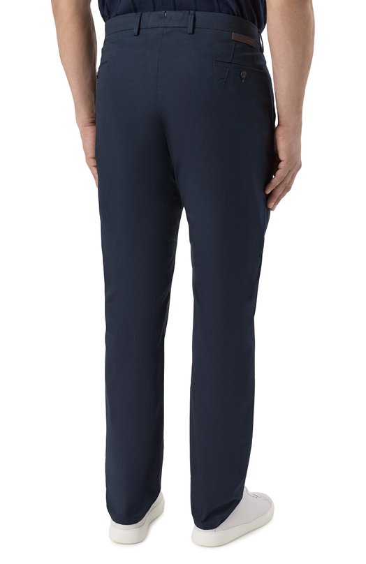 Хлопковые брюки Windsor 13 CIN0-W 10019686/30046586/58 Синий  13 CIN0-W 10019686/30046586/58 Фото 4