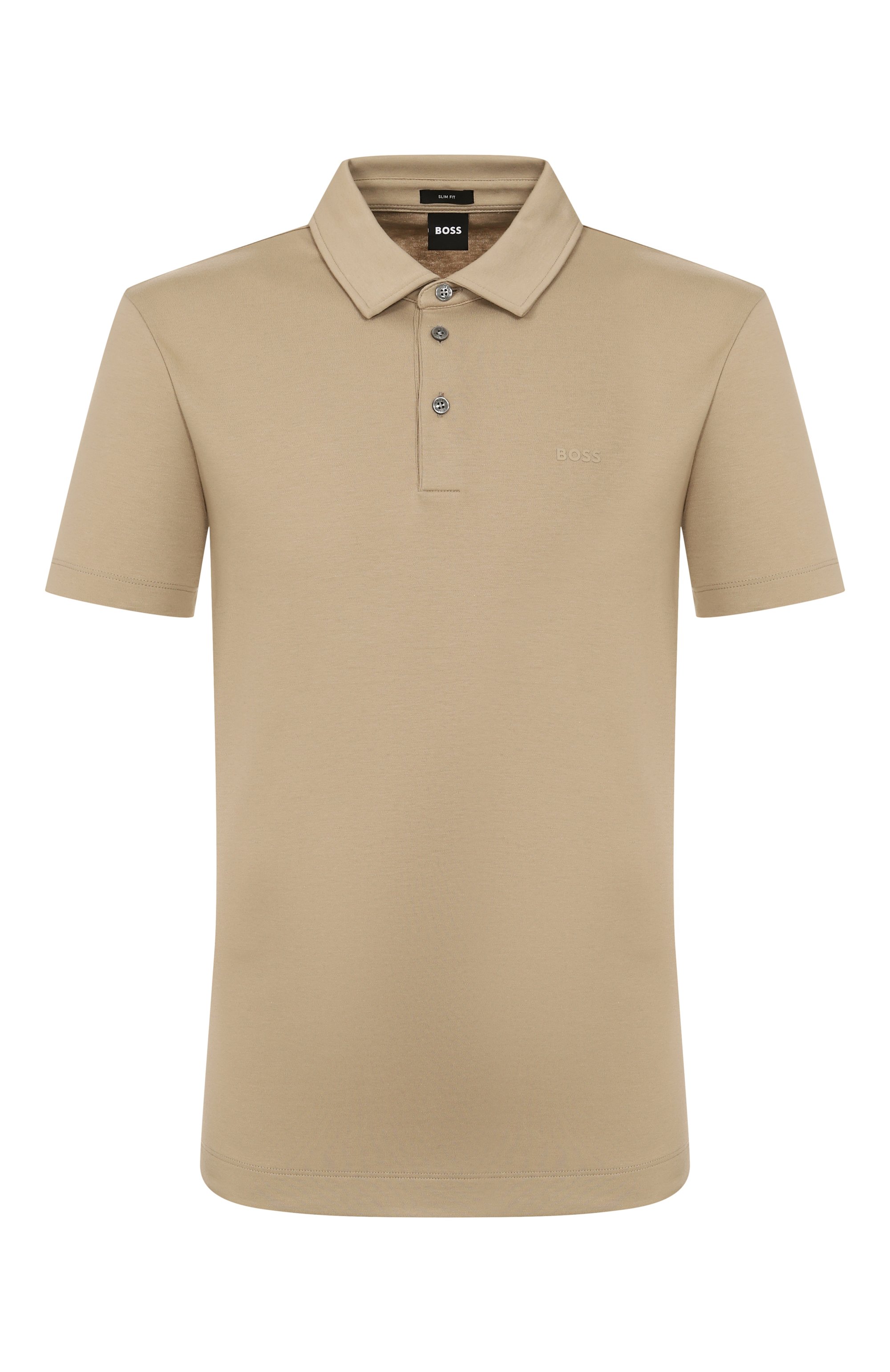 Хлопковое поло BOSS, арт. 50471335, фото 1