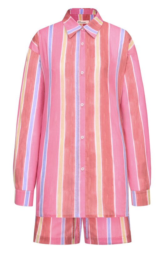 Хлопковая пижама Any Wowzers DOLCE02-STFL-S Розовый DOLCE02-STFL-S