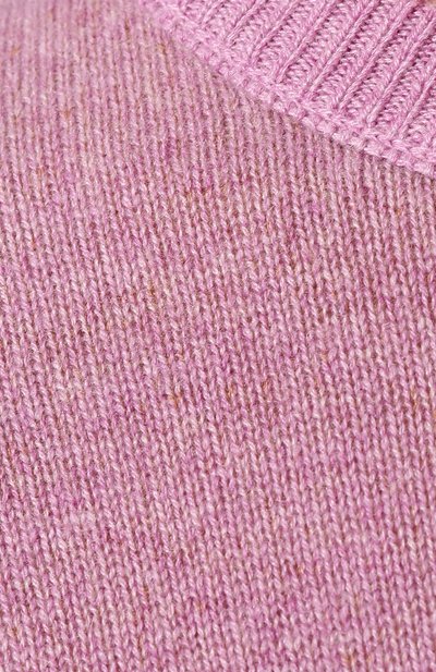 Кашемировый пуловер ACNE STUDIOS розового цвета по цене 38600 руб., арт. C60013/W, фото 5 Кашемировый пуловер ACNE STUDIOS, арт. C60013/W, фото 5