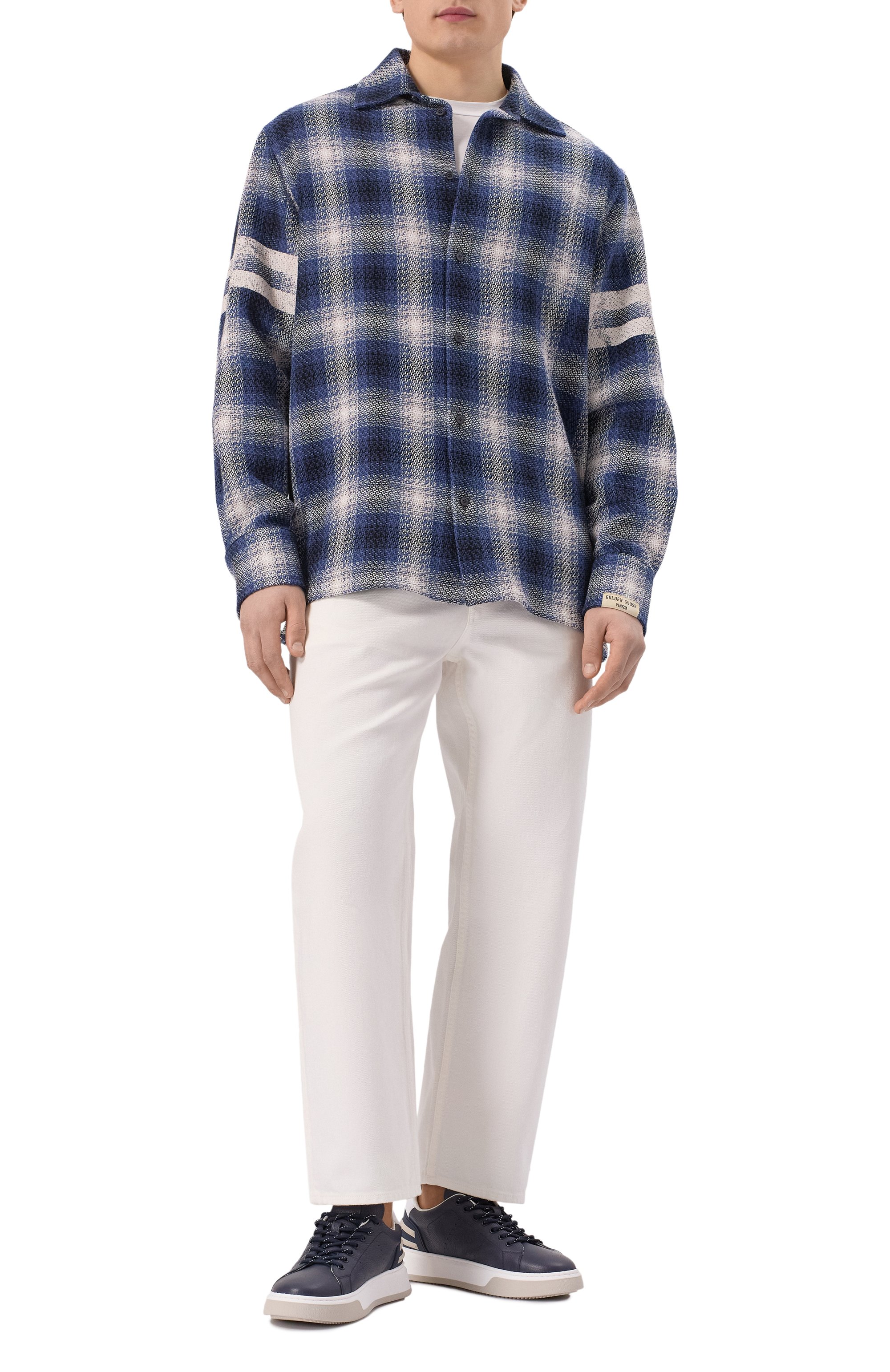 Кожаные кеды milan BOGNER темно-синего цвета по цене 42300 руб., арт. MILAN 18, фото 2 Кожаные кеды milan BOGNER, арт. MILAN 18, фото 2