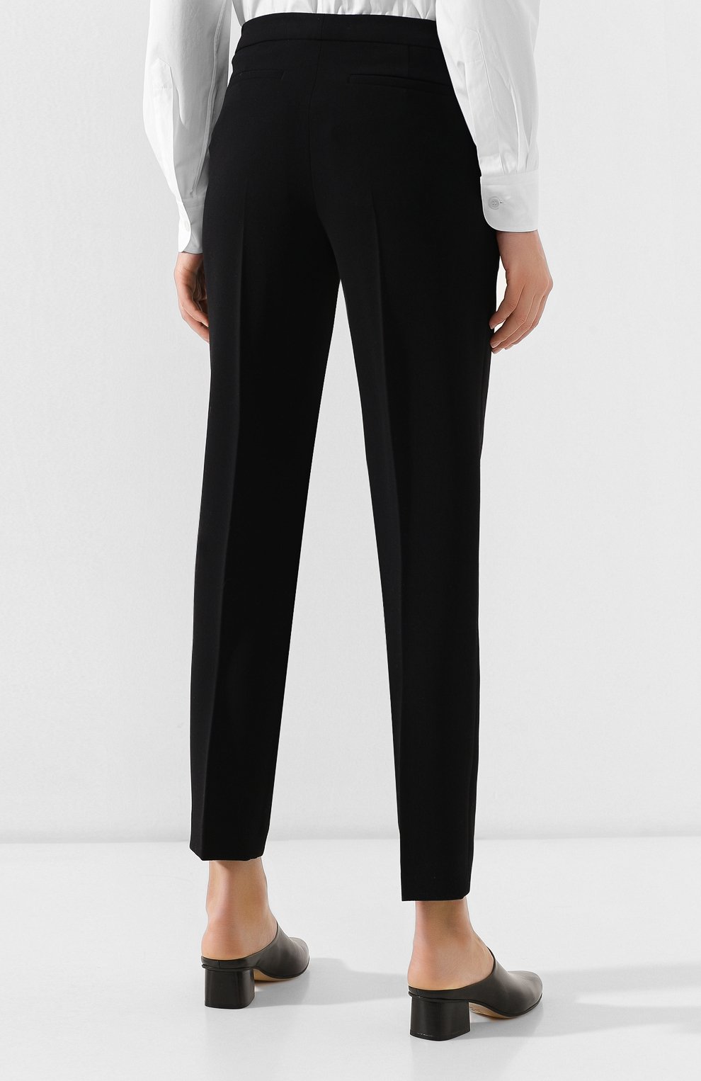 Брюки со стрелками DRIES VAN NOTEN черного цвета по цене 51700 руб., арт. 191-10958-7178, фото 4 Брюки со стрелками DRIES VAN NOTEN, арт. 191-10958-7178, фото 4