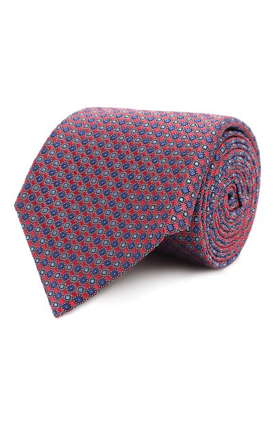 Мужской шелковый галстук CANALI, арт. 18/HJ02020