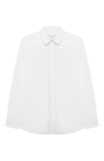 Хлопковая рубашка FENDI, арт. JMC116/A31W/8A-12+