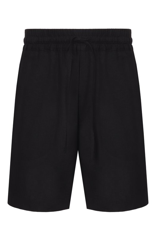 Шорты изо льна и вискозы HINNOMINATE HMABM01553 Чёрный HMABM01553