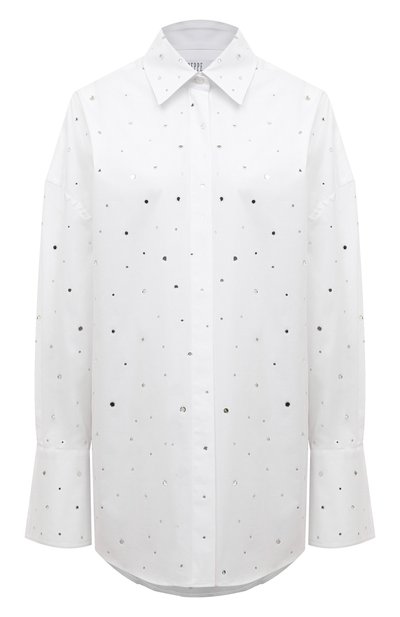 Женская хлопковая рубашка GIUSEPPE DI MORABITO, арт. 02SST0168FM 02282