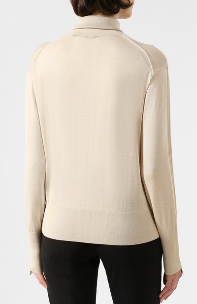 Водолазка из шерсти и шелка BURBERRY, арт. 8019188, фото 4