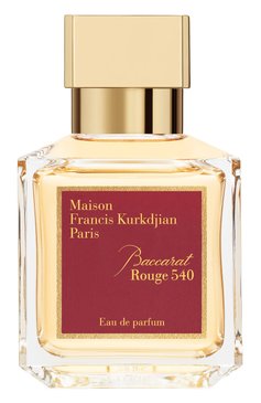 Парфюмерная вода baccarat rouge 540 (70ml) MAISON FRANCIS KURKDJIAN бесцветного цвета, арт. 1022302 | Фото 1 (Тип аромата: Цветочный, Древесный; Региональные ограничения белый список (Axapta Mercury): Не проставлено; Нос: Не проставлено; Тип продукта - парфюмерия: Парфюмерная вода; Ограничения доставки: flammable)